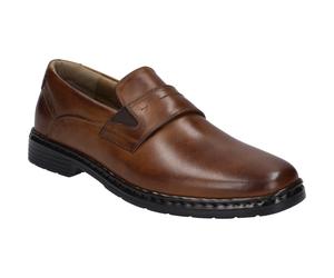 Slipper JOSEF SEIBEL "Alastair 15, cognac", Herren, Gr. 45, braun (cognac), Obermaterial: 100% Rindsleder Leather cow., Schuhe Slipper (39242607-45) cognac