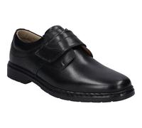 Josef Seibel Herren Kletthalbschuhe Alastair 16,Weite K (Extra weit),Wechselfußbett,Freizeitschuhe,Sportschuhe,schwarz,45 EU