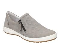 Slipper JOSEF SEIBEL "Caren 22, grau", Damen, Gr. 36, grau, Obermaterial: 100% Rindsleder Leather cow., Schuhe Slipper (52129211-36) grau