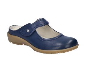 Slipper JOSEF SEIBEL "Charlotte 04, jeans", Damen, Gr. 39, blau (jeans), Obermaterial: 100% Rindsleder Leather cow., Schuhe Slipper (41363844-39) jeans