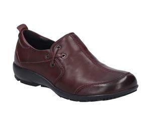 Slipper JOSEF SEIBEL "Charlotte 17, bordeaux", Damen, Gr. 38, rot (bordeaux), Obermaterial: 100% Rindsleder Leather cow., Schuhe Slipper (97358349-38) bordeaux