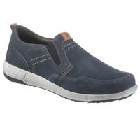 Josef Seibel Herren Slipper Enrico 04,Weite G (Normal),Wechselfußbett,Slides,Schlupfschuhe,schluepfschuhe,Loafer,blau-Kombi,45 EU