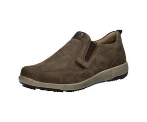 Slipper JOSEF SEIBEL "Enrico 04, moro-kombi", Herren, Gr. 40, braun (moro, kombi), Obermaterial: 100% Rindsleder Leather cow., Schuhe Slipper (60131607-40) moro, kombi