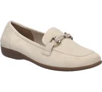 Slipper JOSEF SEIBEL "Fenja 34", Damen, Gr. 41, beige, Leder, Schuhe Slipper, Schlupfschuh, Businessschuh, Komfortschuh in Weite G (=weit) (70951962-41) beige