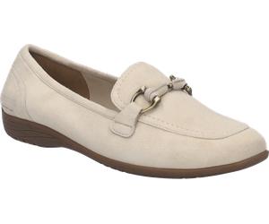 Slipper JOSEF SEIBEL "Fenja 34", Damen, Gr. 41, beige, Leder, Schuhe Slipper, Schlupfschuh, Businessschuh, Komfortschuh in Weite G (=weit) (70951962-41) beige