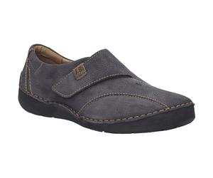 Slipper JOSEF SEIBEL "Fergey 68, titan", Damen, Gr. 38, grau (titan), Obermaterial: 100% Rindsleder Leather cow., Schuhe Slipper (67445919-38) titan