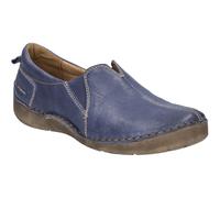 Slipper JOSEF SEIBEL "Fergey 70, ocean", Damen, Gr. 38, blau (ocean), Obermaterial: 100% Rindsleder Leather cow., Schuhe Slipper (88446014-38) ocean