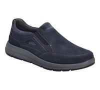 Josef Seibel Herren Slipper Giuseppe 09 – Indigo – Rindsleder, Wechselfußbett – Größe 46