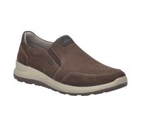 Slipper JOSEF SEIBEL "Marley 52", Herren, Gr. 43, braun kombiniert, Nubukleder, Veloursleder, Schuhe Slipper, Sneaker, Schlupfschuh mit wasserabweisender TEX-Ausstattung, G-Weite (56164443-43) braun k