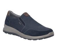 Slipper JOSEF SEIBEL "Marley 52, indigo-kombi", Herren, Gr. 43, blau (indigo, kombi), Obermaterial: 100% Rindsleder Leather cow., Schuhe Slipper (27974210-43) indigo, kombi
