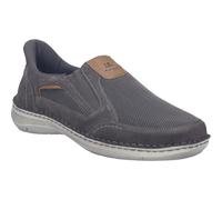 Slipper JOSEF SEIBEL "New Anvers 25, asphalt-kombi", Herren, Gr. 45, grau (asphalt, kombi), Obermaterial: 80% Rindsleder Leather cow. 20% Textilmaterial TEXMAT., Schuhe Slipper (79906756-45) asphalt, 