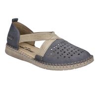 Slipper JOSEF SEIBEL "Sofie 44, jeans", Damen, Gr. 37, blau (jeans), Obermaterial: 100% Rindsleder Leather cow., Schuhe Slipper (34723641-37) jeans