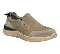 Slipper JOSEF SEIBEL "Wales 04, sand-kombi", Herren, Gr. 42, beige (sand, kombi), Obermaterial: 100% Rindsleder Leather cow., Schuhe Slipper (45201067-42) sand, kombi