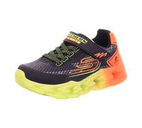 Skechers S-Lights: Vortex 2.0 - Quantroid Kinder Sneaker schwarz/orange - 33