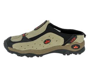 Slipper LICO "Sabot Storm", Damen, Gr. 41, braun, Schuhe Damenschuh Herrenschuh Clog Sommerschuh (052014-41) braun