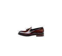 Slipper LLOYD "APEX 250GY", Herren, Gr. 7.5, schwarz, Leder, unifarben, Schuhe Slipper, mit klassischem Design (29345613-7,5) schwarz