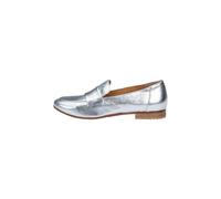 Slipper LLOYD "Hochwertiger Slipper", Damen, Gr. 3, silber, Leder, unifarben, Schuhe Slipper, mit klassischem Design (11502912-3) silber