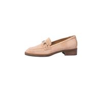 Slipper LLOYD "Hochwertiger Slipper", Damen, Gr. 4,5, beige (braun), Leder, unifarben, Basic, Schuhe Slipper, mit klassischem Design (48514459-4,5) braun