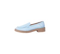 LLOYD Leder-Mokassins in Hellblau - 63% | Größe 40,5 | Damen Schuhe Halbschuhe