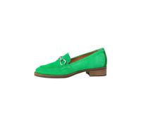 Slipper LLOYD "Hochwertiger Slipper", Damen, Gr. 8, grün (gruen), Leder, unifarben, Basic, Schuhe Slipper, mit klassischem Design (23133804-8) gruen