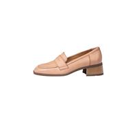 Slipper LLOYD "Klassische Slipper", Damen, Gr. 4, beige (schwarz), Leder, unifarben, Basic, Schuhe Slipper, mit modernem Design (95035929-4) schwarz