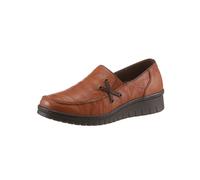Slipper LORETTA, Damen, Gr. 38, braun (cognac), Leder, Schuhe Slipper (60656048-38) cognac