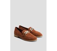 Slipper mit Schmuck-Detail 37 braun 6008290.305.37