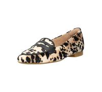 Slipper PAUL GREEN "Paul Green Slipper Leder/Textil", Damen, Gr. 37,5, leopard, Leder, Textil, Schuhe Slipper (39364363-37,5) leopard