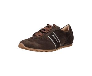 Slipper PAUL GREEN "Paul Green Slipper Veloursleder", Damen, Gr. 36, braun (moro), Veloursleder, Schuhe Slipper (13939427-36) moro