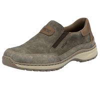 Rieker Herren Slipper 03365-25 Lederimitat Gummizug Braun Größe EU 40