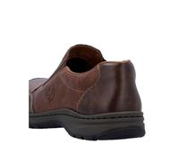 Slipper RIEKER, Herren, Gr. 42, braun, Lederimitat, Schuhe Slipper (76922002-42) braun