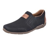 Rieker Herren Slipper 09069, Männer Slip On,Schuhe,Businessschuhe,Anzugschuhe,elegant,Office,büro,Freizeit,Slipper,Mokassins,schwarz (00),42 EU / 8 UK