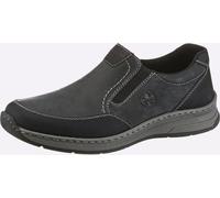 Rieker Herren Slipper 14362, Männer Slip On, lose Einlage,Slides,Schlupfschuhe,schluepfschuhe,Loafer,Slip-ons,grau Kombi (00),43 EU / 9 UK
