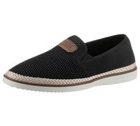 Rieker Herren Slipper B2366, Männer Slip On,schluepfschuhe,Loafer,Slip-ons,freitzeitschuhe,offener einschlupf,Mokassins,schwarz (00),44 EU / 9.5 UK