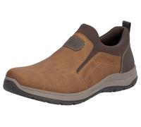 Rieker Herren Slipper 03650 – Slip-On mit loser Einlage – Braun Größe 46 EU / 11 UK