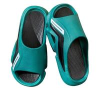slipper Rutschfeste, verschleißfeste Hausschuhe für den Innen- und Außenbereich für erwachsene Jungen der Größe 32-45, (Grün, Jugendliche, 38, Numerisch (von U Schuhgrößensystem, 39, M)