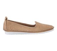 Andrea Conti Damen Mokassins Leder Ballerina Casual bequem kombistark 0027449, Größe:40 EU, Farbe:Beige