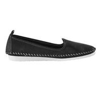 Slipper mit flexibler Laufsohle 36 schwarz Damen Schlupfschuhe 36 schwarz