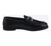 Slipper HEINE, Damen, Gr. 36, schwarz, Glattleder, Leder, Rindsleder, Schuhe Slipper (90111368-36) schwarz