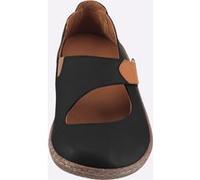 Slipper GEMINI, Damen, Gr. 39, schwarz, Glattleder, Schuhe Slipper (65609524-39) schwarz