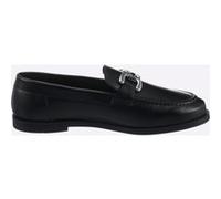 Slipper HEINE, Damen, Gr. 42, schwarz, Glattleder, Leder, Rindsleder, Schuhe Slipper (90111368-42) schwarz