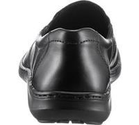 Slipper WALDLÄUFER, Herren, Gr. 9, schwarz, Glattleder, Schuhe Slipper (286722-9) schwarz