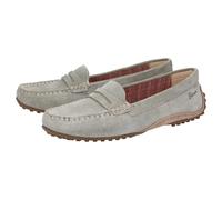 Slipper SIOUX "Cacciola", Damen, Gr. 39.5 (UK 6), grau, Obermaterial: 100% Kalbsveloursleder CAVL. 100% Gummi rubber., Schuhe Slipper (36502502-39,5) grau