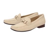 Slipper SIOUX "Cambria", Damen, Gr. 38 (UK 5), beige, Obermaterial: 100% Ziegenveloursleder GOVL. 100% Gummi rubber., Schuhe Slipper (88351269-38) beige