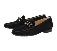 Slipper SIOUX "Cambria-HW", Damen, Gr. 38 (UK 5), schwarz, Obermaterial: 100% Ziegenveloursleder GOVL. 100% Gummi rubber., Schuhe Slipper (88144510-38) schwarz