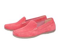 Slipper SIOUX "Carmona-706", Damen, Gr. 38 (UK 5), rot, Obermaterial: 100% Kalbsveloursleder CAVL. 100% Gummi rubber., Schuhe Slipper (81099403-38) rot