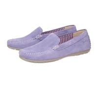 Slipper SIOUX "Carmona-706", Damen, Gr. 39 (UK 5 1/2), lila, Obermaterial: 100% Kalbsveloursleder CAVL. 100% Gummi rubber., Schuhe Slipper (53074124-39) lila