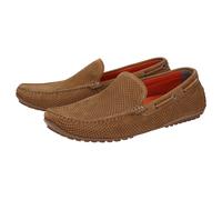 Slipper SIOUX "Carulio-706", Herren, Gr. 39.5 (UK 6), braun, Obermaterial: 50% Rindnubukleder CNU. 50% Kalbsnappaleder CANA. 100% Gummi rubber., Schuhe Slipper (18713319-39,5) braun