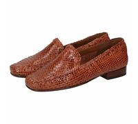 Slipper SIOUX "Cordera", Damen, Gr. 42 (UK 8), braun, Obermaterial: 100% Ziegenleder goatskin. 100% Gummi rubber., Schuhe Slipper (51220415-42) braun