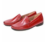 Slipper SIOUX "Cortizia-705-H", Damen, Gr. 39.5 (UK 6), blau, Obermaterial: 100% Kalbsleder CAL. 100% Gummi rubber., Schuhe Slipper (12247360-39,5) blau